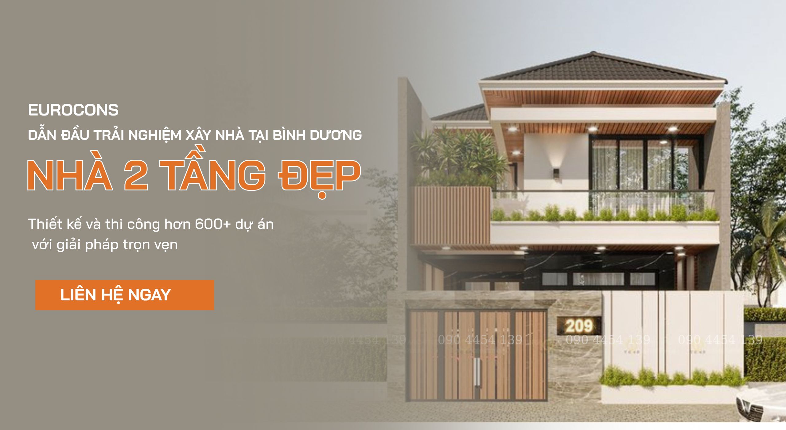 Thiết kế nhà 2 tầng