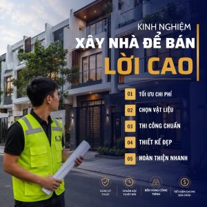 Kinh nghiệm xây nhà để bán