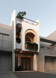 Mẫu nhà phố hiện đại 2026