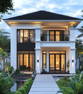 mẫu nhà phố hiện đại 2026