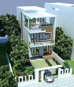 quy trình xây dựng nhà phố
