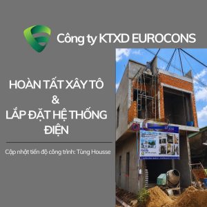 Xây tô tường & đi đường dây điện