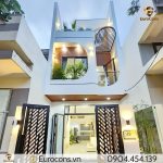 mẫu nhà phố hiện đại Bình Dương