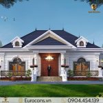Mẫu Biệt Thự Sân Vườn 1 Tầng 16x12m