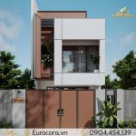 mẫu nhà phố 5x15m 2 tầng