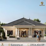 biệt thự phố 7x15 phong cách châu âu